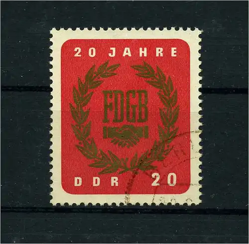 DDR 1965 PLATTENFEHLER Nr 1115 f25 gestempelt (104165)
