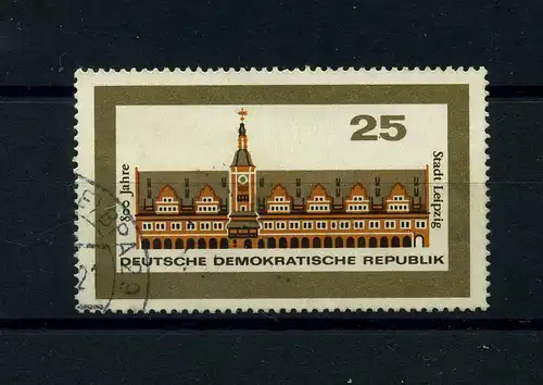 DDR 1965 PLATTENFEHLER Nr 1127 f2 gestempelt (104169)