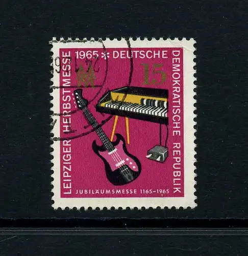 DDR 1965 PLATTENFEHLER Nr 1131 f9 gestempelt (104176)