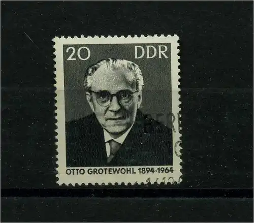DDR 1965 PLATTENFEHLER Nr 1153 f37 gestempelt (104185)