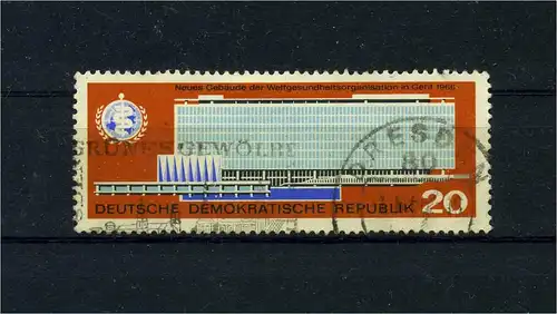 DDR 1966 PLATTENFEHLER Nr 1178 I gestempelt (104191)