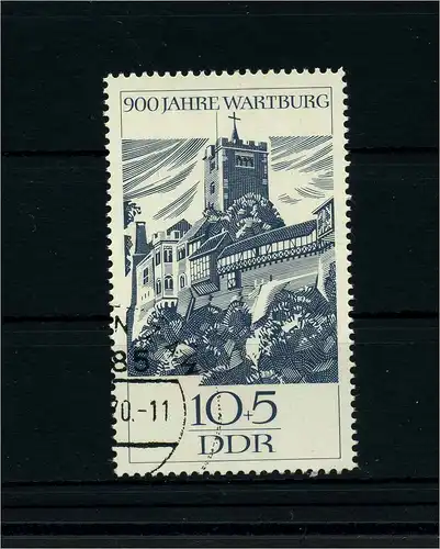 DDR 1966 PLATTENFEHLER Nr 1233 f22 gestempelt (104213)