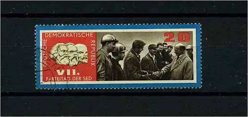 DDR 1967 PLATTENFEHLER Nr 1259 f10 gestempelt (104267)