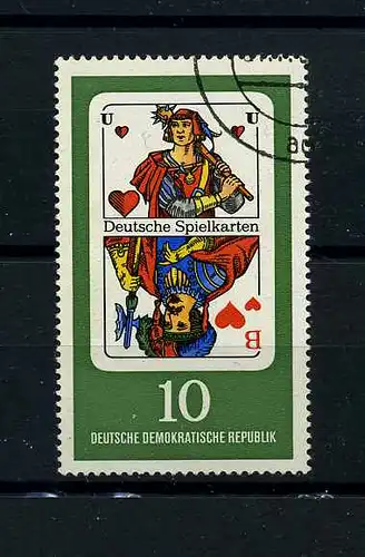 DDR 1967 PLATTENFEHLER Nr 1299 f22 gestempelt (104278)