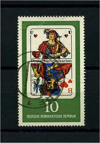 DDR 1967 PLATTENFEHLER Nr 1299 f22 gestempelt (104279)