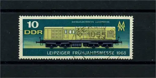 DDR 1968 PLATTENFEHLER Nr 1349 f7 gestempelt (104315)