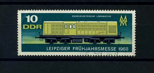 DDR 1968 PLATTENFEHLER Nr 1349 f7 gestempelt (104316)