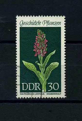 DDR 1969 PLATTENFEHLER Nr 1461 f20 gestempelt (104350)