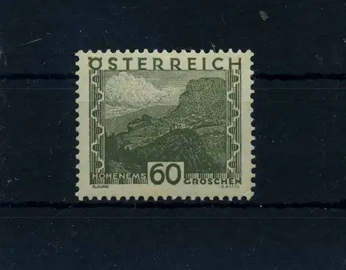 OESTERREICH 1929 509 Haftstelle/Falz (104885)