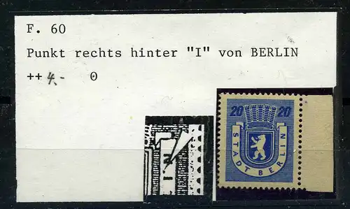 SBZ 1945 Nr 6 postfrisch (104908)