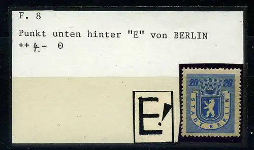 SBZ 1945 Nr 6 postfrisch (104910)