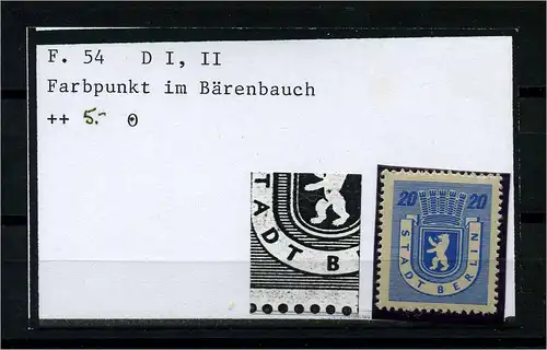 SBZ 1945 Nr 6 postfrisch (104913)