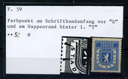 SBZ 1945 Nr 6 postfrisch (104914)