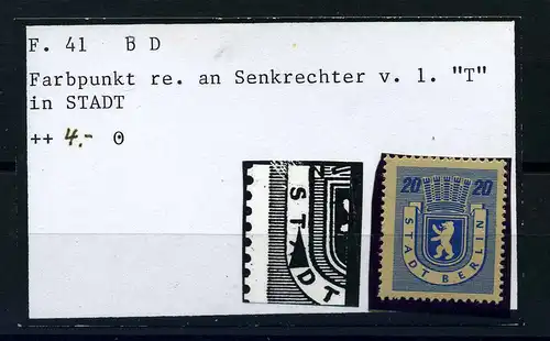 SBZ 1945 Nr 6 postfrisch (104916)