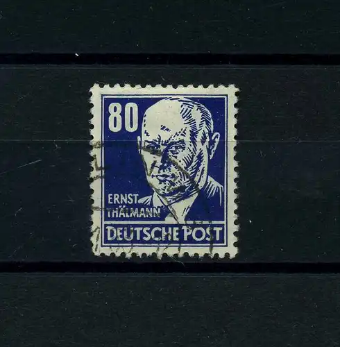 DDR 1952 PLATTENFEHLER Nr 339 III gestempelt (104380)