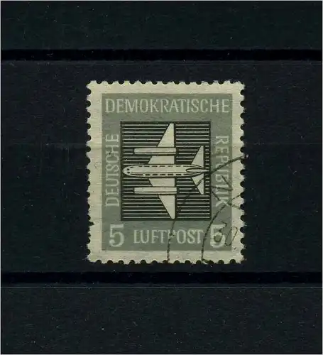 DDR 1957 PLATTENFEHLER Nr 609 I gestempelt (104419)