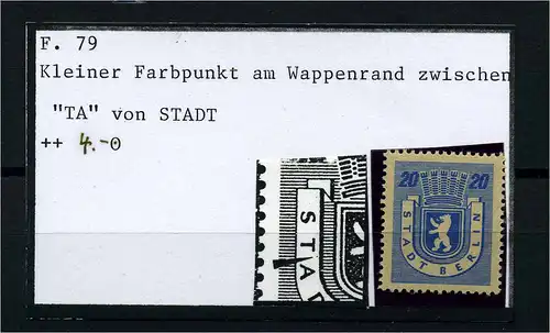 SBZ 1945 Nr 6 postfrisch (104933)