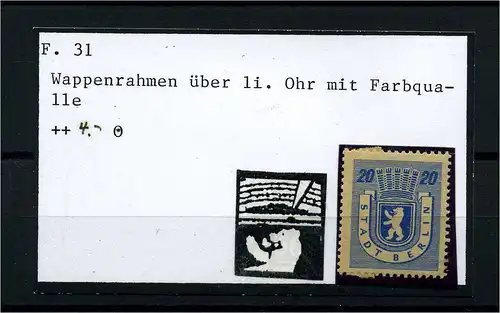 SBZ 1945 Nr 6 postfrisch (104939)