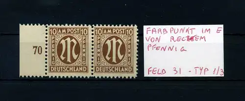 BIZONE 1945 Nr 22 postfrisch (105327)