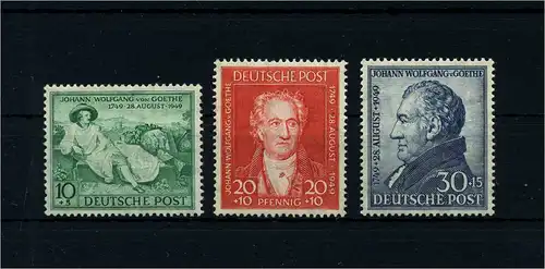 BIZONE 1949 Nr 108-110 postfrisch (105257)