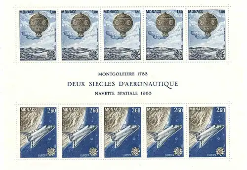MONAKO 1983 Bl.23 postfrisch (105288)