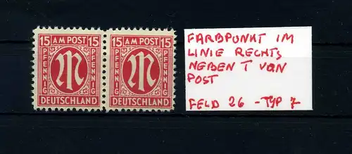 BIZONE 1945 Nr 24 postfrisch (105363)