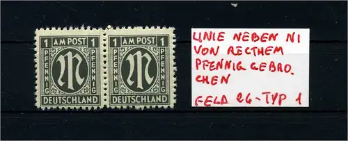 BIZONE 1945 Nr 16 postfrisch (105364)