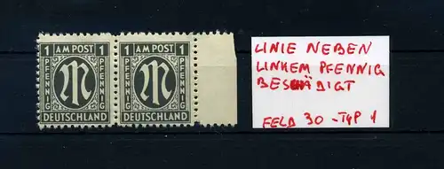 BIZONE 1945 Nr 16 postfrisch (105365)