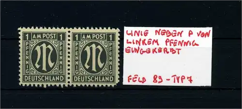 BIZONE 1945 Nr 16 postfrisch (105378)