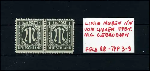BIZONE 1945 Nr 16 postfrisch (105390)