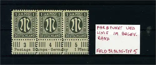 BIZONE 1945 Nr 16 postfrisch (105396)
