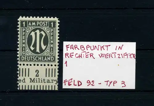 BIZONE 1945 Nr 16 postfrisch (105405)