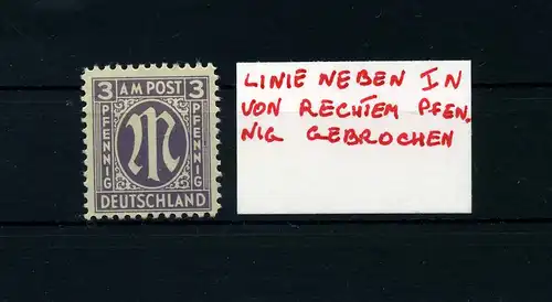 BIZONE 1945 Nr 17 postfrisch (105413)