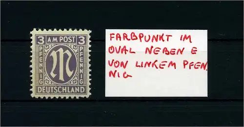 BIZONE 1945 Nr 17 postfrisch (105420)