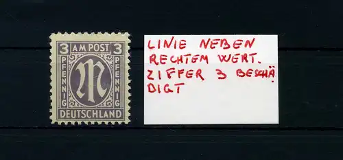 BIZONE 1945 Nr 17 postfrisch (105423)