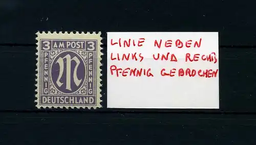 BIZONE 1945 Nr 17 postfrisch (105425)