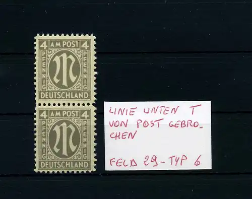 BIZONE 1945 Nr 18 postfrisch (105427)