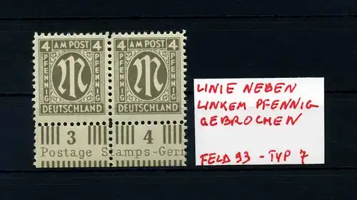 BIZONE 1945 Nr 18 postfrisch (105435)