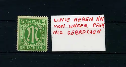BIZONE 1945 Nr 12 postfrisch (105463)
