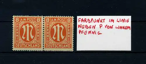 BIZONE 1945 Nr 14 postfrisch (105475)