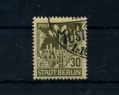 SBZ 1945 Nr 7Awbx gestempelt (105496)