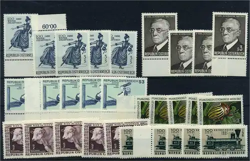 OESTERREICH Lot aus 1967 postfrisch (105560)