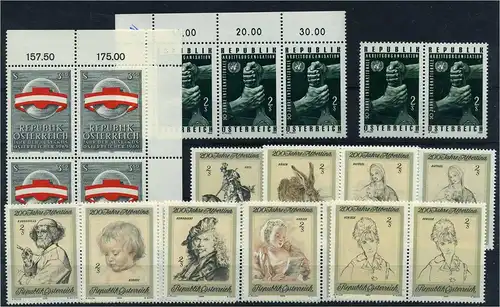 OESTERREICH Lot aus 1969 postfrisch (105562)