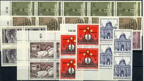 OESTERREICH Lot aus 1972 postfrisch (105564)