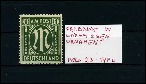 BIZONE 1945 Nr 35 postfrisch (105748)