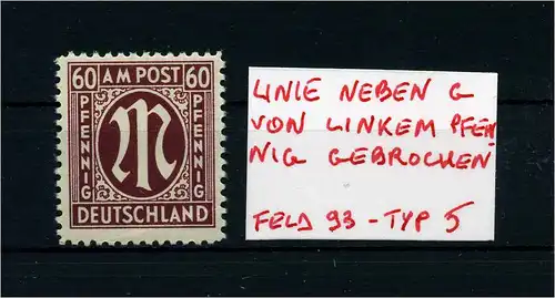 BIZONE 1945 Nr 33 postfrisch (105760)