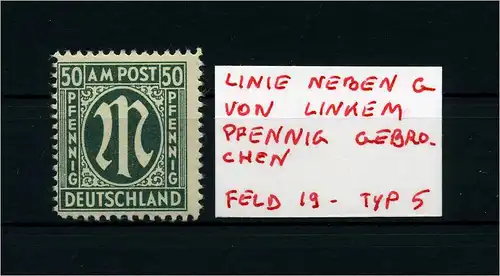 BIZONE 1945 Nr 32 postfrisch (105810)