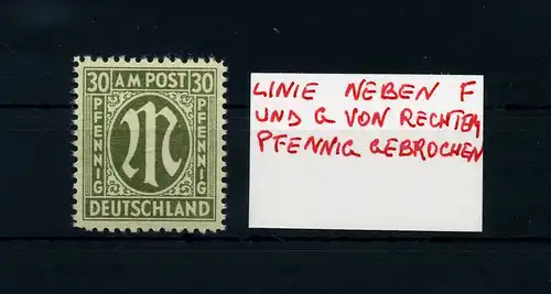 BIZONE 1945 Nr 29 postfrisch (105840)
