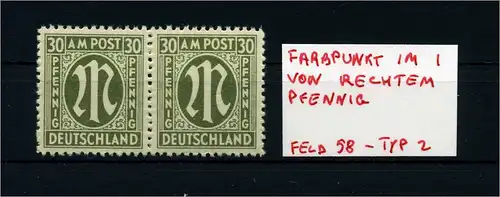 BIZONE 1945 Nr 29 postfrisch (105849)