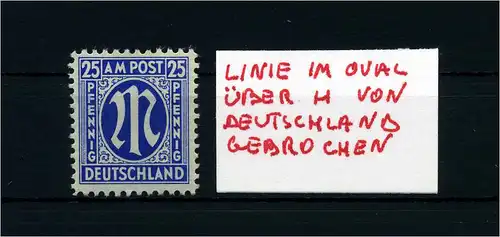 BIZONE 1945 Nr 28 postfrisch (105863)